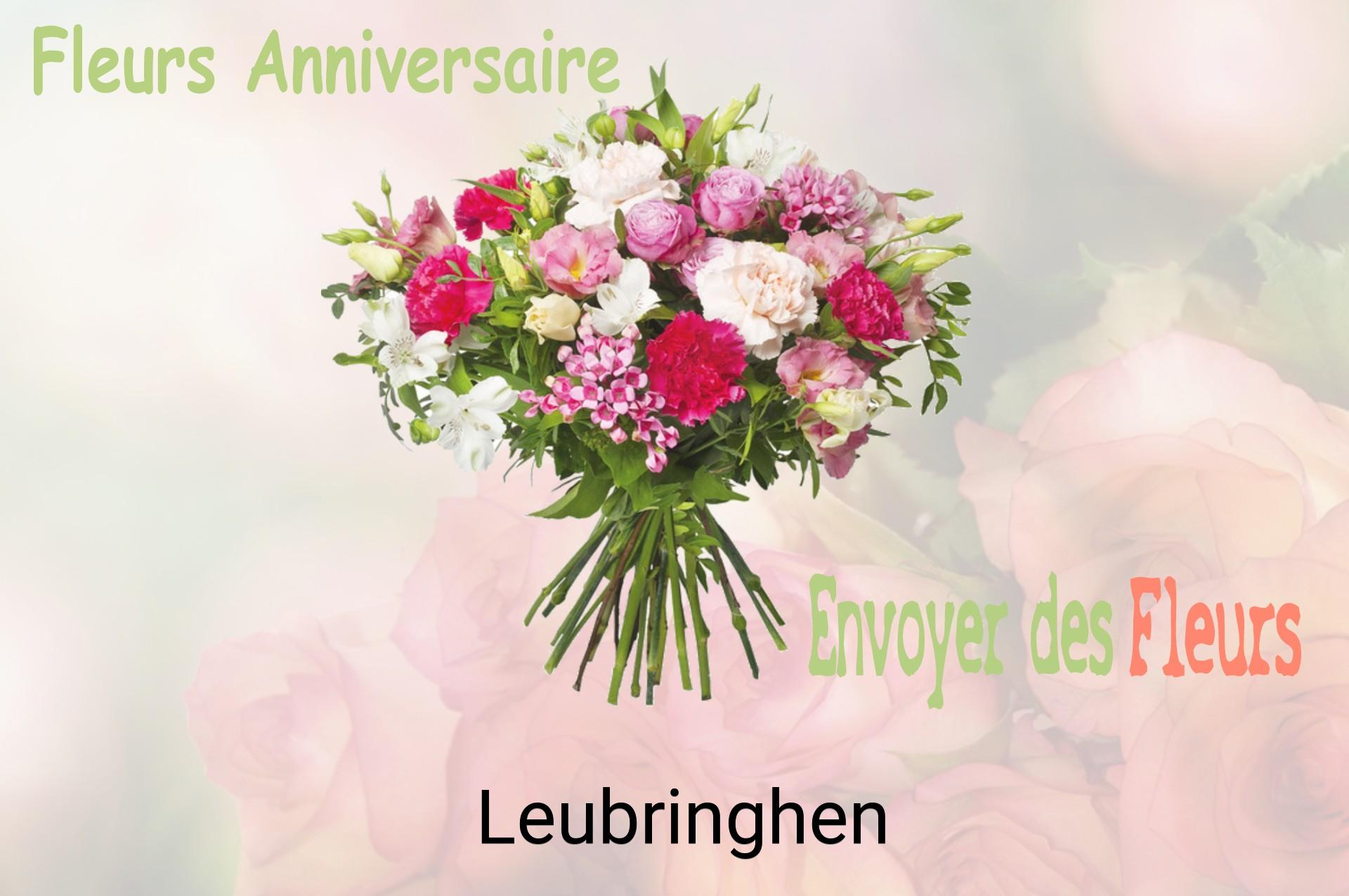 Bouquet de fleurs d’anniversaire livré à Leubringhen
